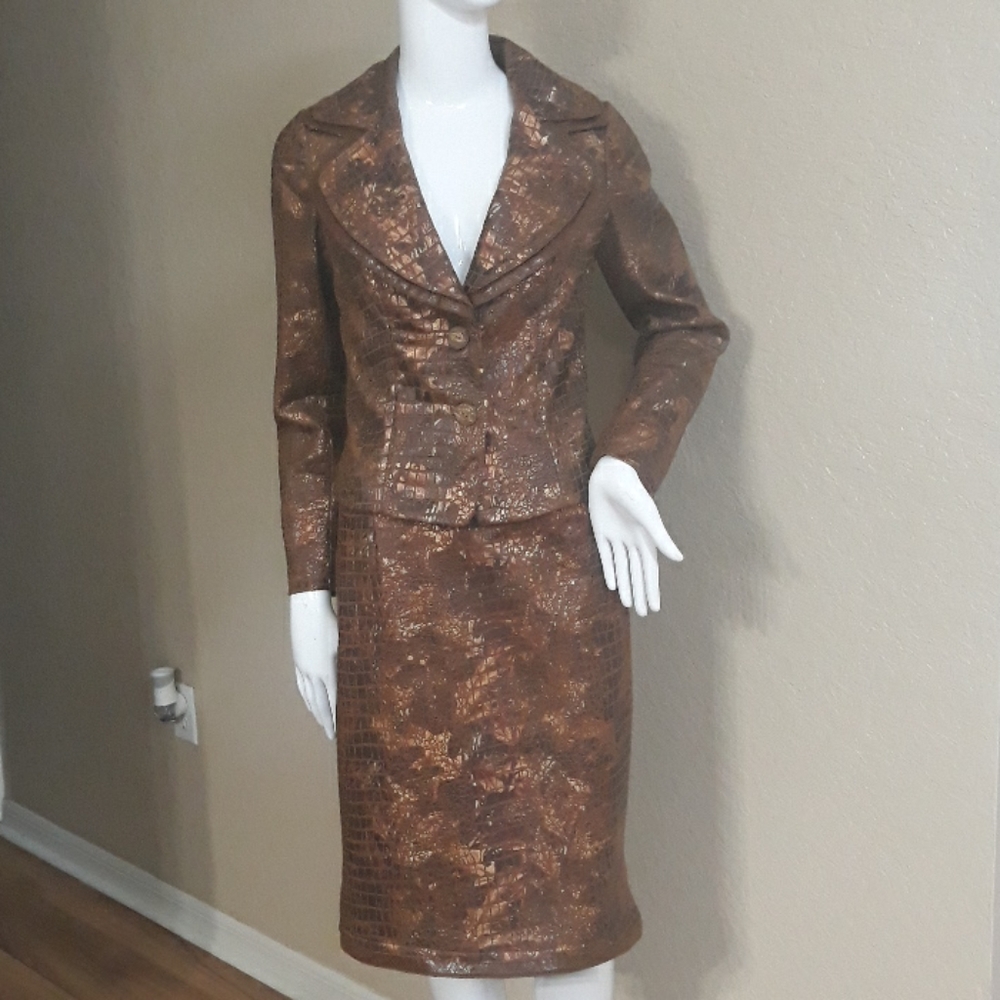 VINTAGE Vera Cristina Skirt Set Dare to be Different!!!!